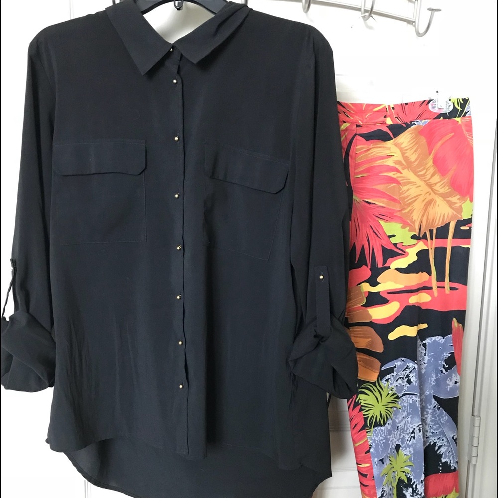 Ivy Jane Capri crop flared pants